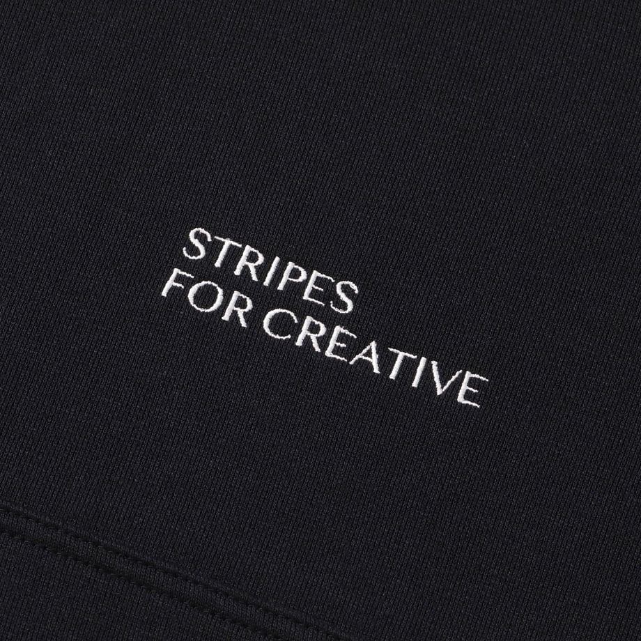 S.F.C SWEAT SPORTY JACKET Black - エスエフシー ロゴ刺繍ディティール