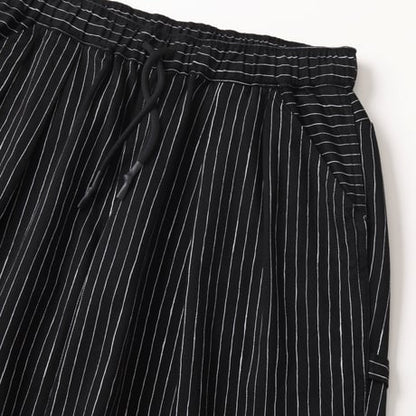 S.F.C STRIPE PAINTER SHORTS Black-White【SFCSS25P07】(N)