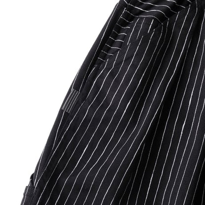 S.F.C STRIPE PAINTER SHORTS Black-White【SFCSS25P07】(N)
