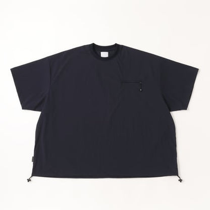 S.F.C TECH POCKET NYLON SS TEE Navy【SFCSS25S07】