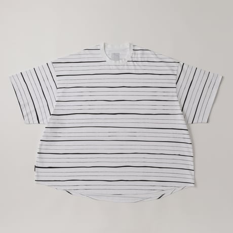S.F.C SUPER BIG MIX SIDE STRIPES SS TEE White-Black【SFCSS25CS13】