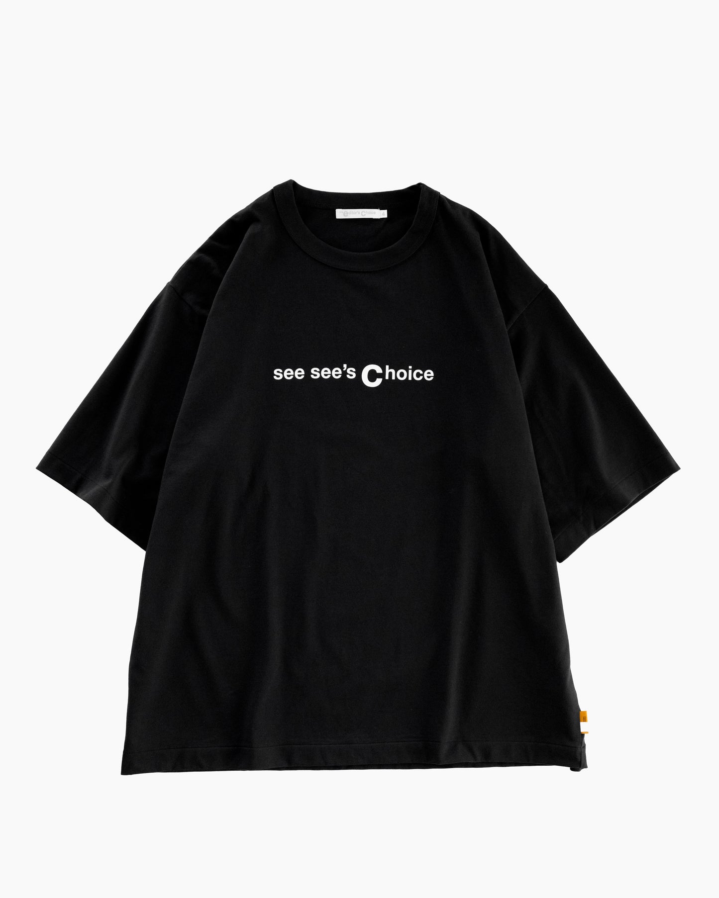 SEESEE'S Choice Logo Tee【Black/White】