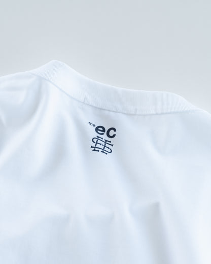 SEESEE'S Choice Logo Tee【White/Navy】