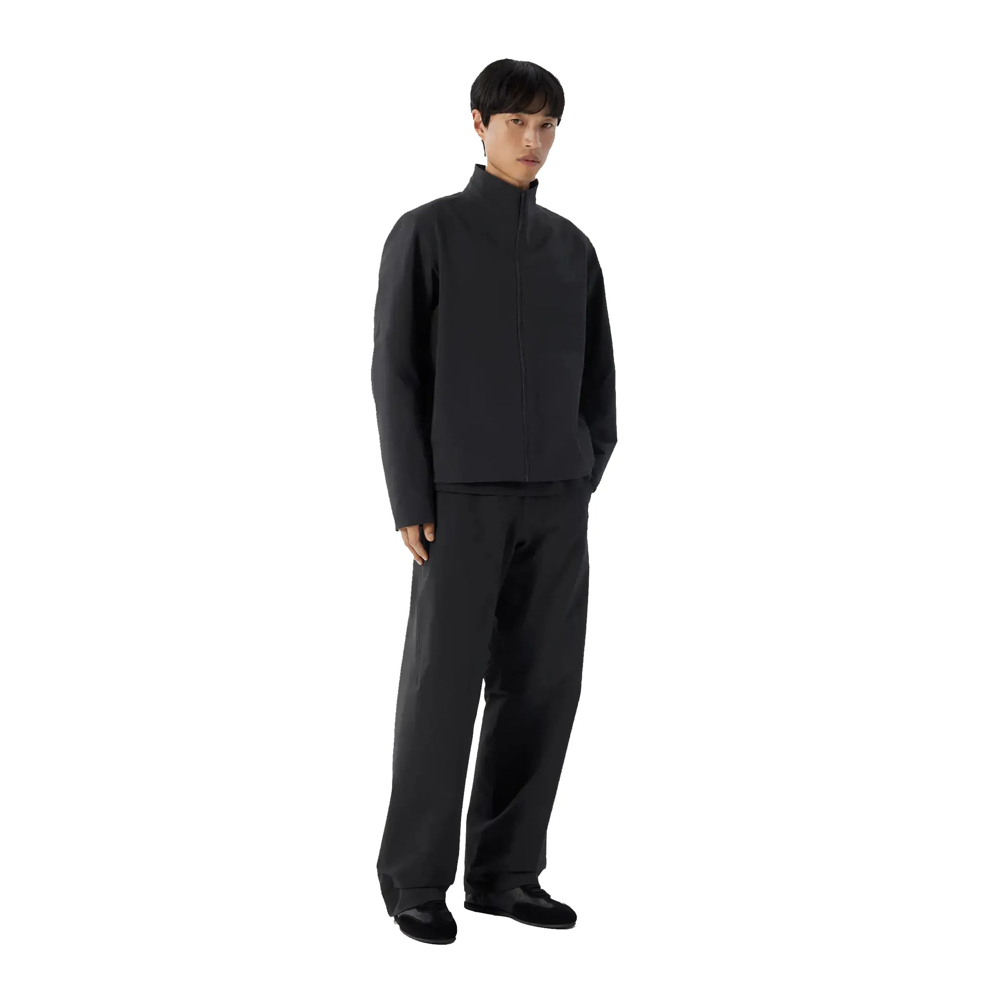 ARC'TERYX VEILANCE Isogon MX Jacket Men's Black 着用全身