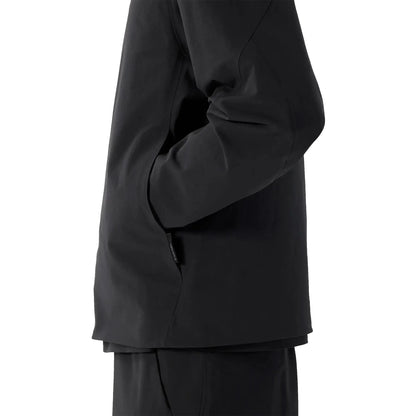 ARC'TERYX VEILANCE Isogon MX Jacket Men's Black 着用ポケット詳細