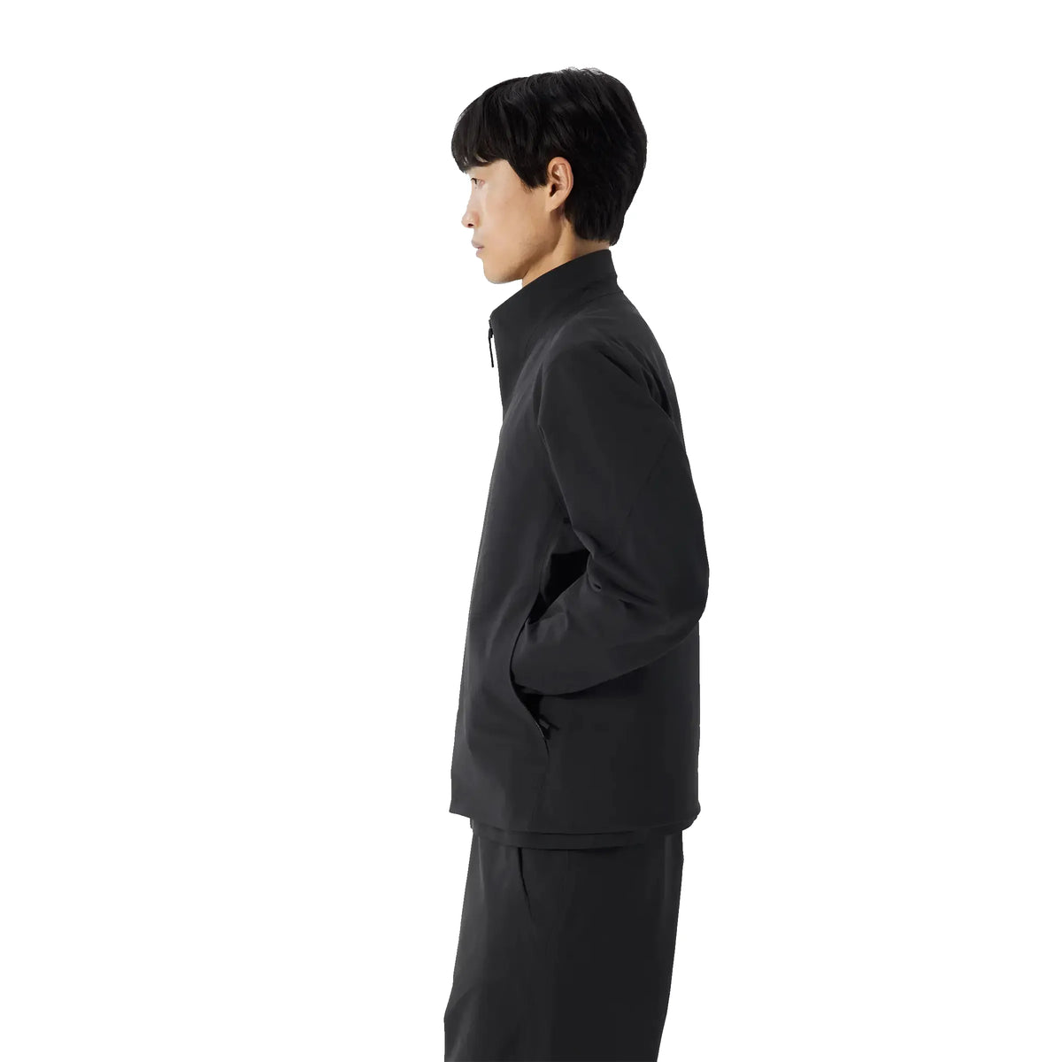 ARC'TERYX VEILANCE Isogon MX Jacket Men's Black 着用側面