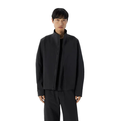 ARC'TERYX VEILANCE Isogon MX Jacket Men's Black 着用前開き