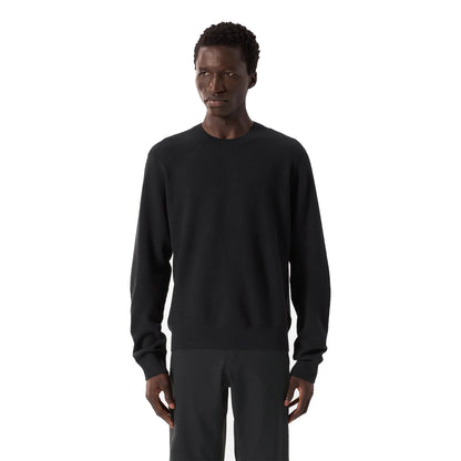 ARC'TERYX VEILANCE Conic Wool Midlayer Men's Black 着用上半身
