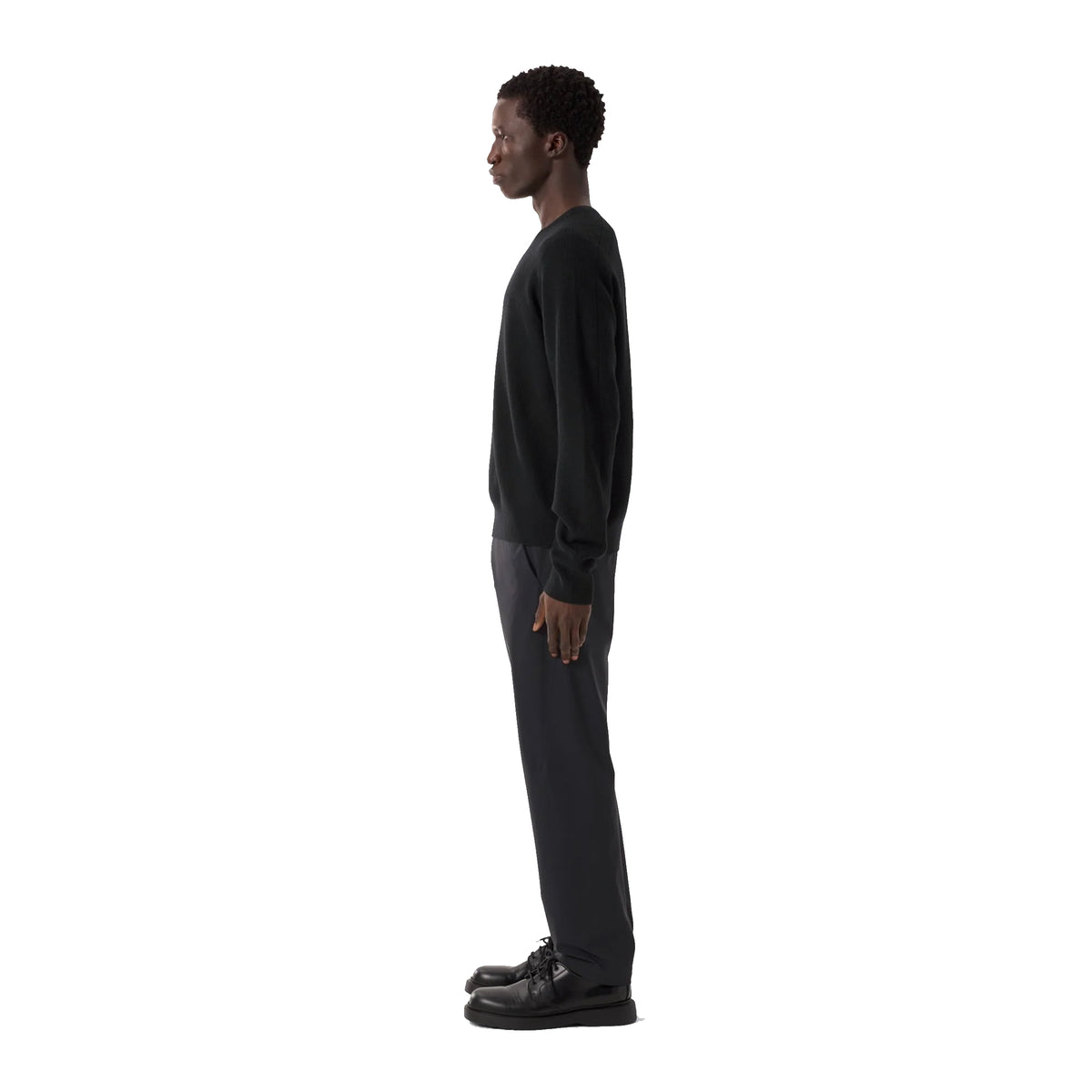 ARC'TERYX VEILANCE Conic Wool Midlayer Men's Black 着用側面