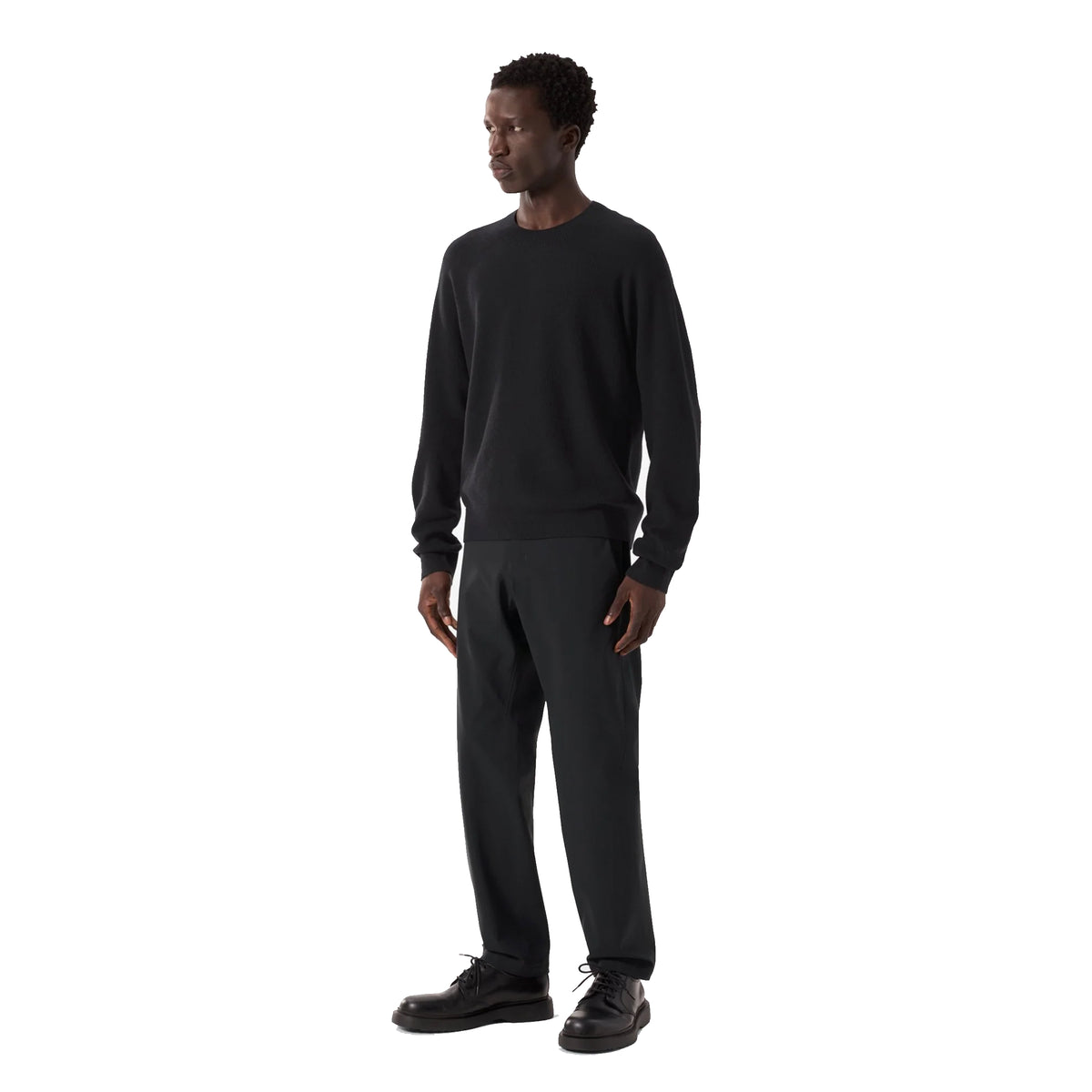 ARC'TERYX VEILANCE Conic Wool Midlayer Men's Black 着用全身