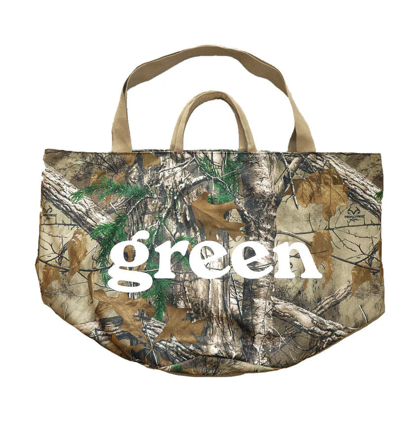 Mister Green LARGE ROUND TOTE / GROW BAG TREE CAMO【LARGETOTE】(N)