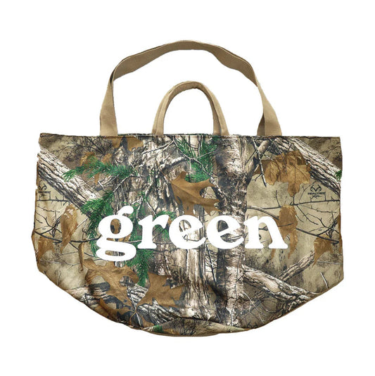 Mister Green LARGE ROUND TOTE / GROW BAG TREE CAMO [LARGETOTE] (N)
