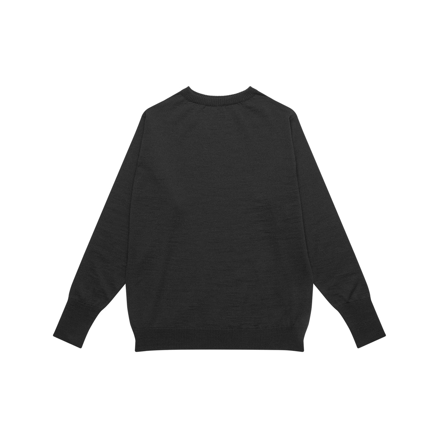 ANDERSEN-ANDERSEN Marine Crewneck Black 正面