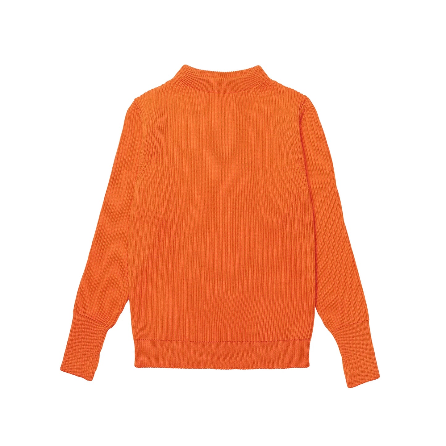 ANDERSEN-ANDERSEN Navy Crewneck Orange 正面