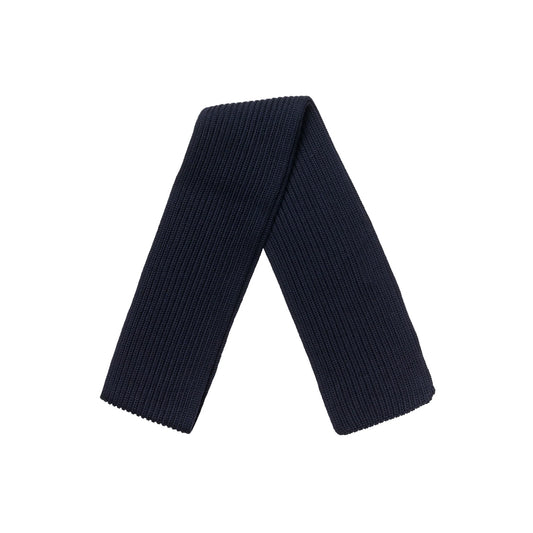 ANDERSEN-ANDERSEN Short Scarf Navy Blue