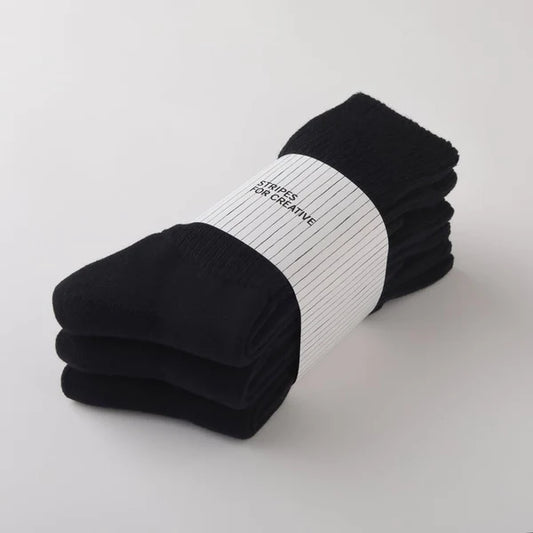 S.F.C 3P BASIC SOCKS BLACK【SFCFW25AC04】(N)