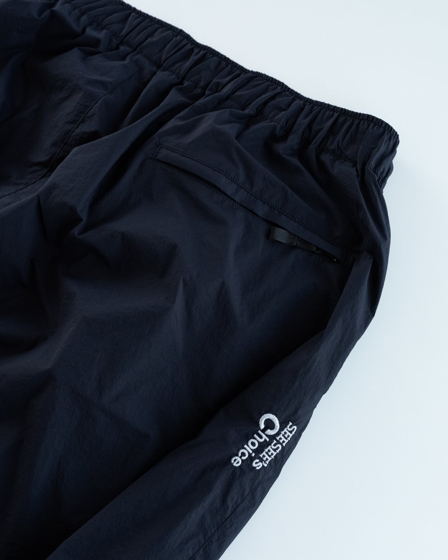 SEESEE'S Choice Easy Double Pleated Shorts【Navy/White】