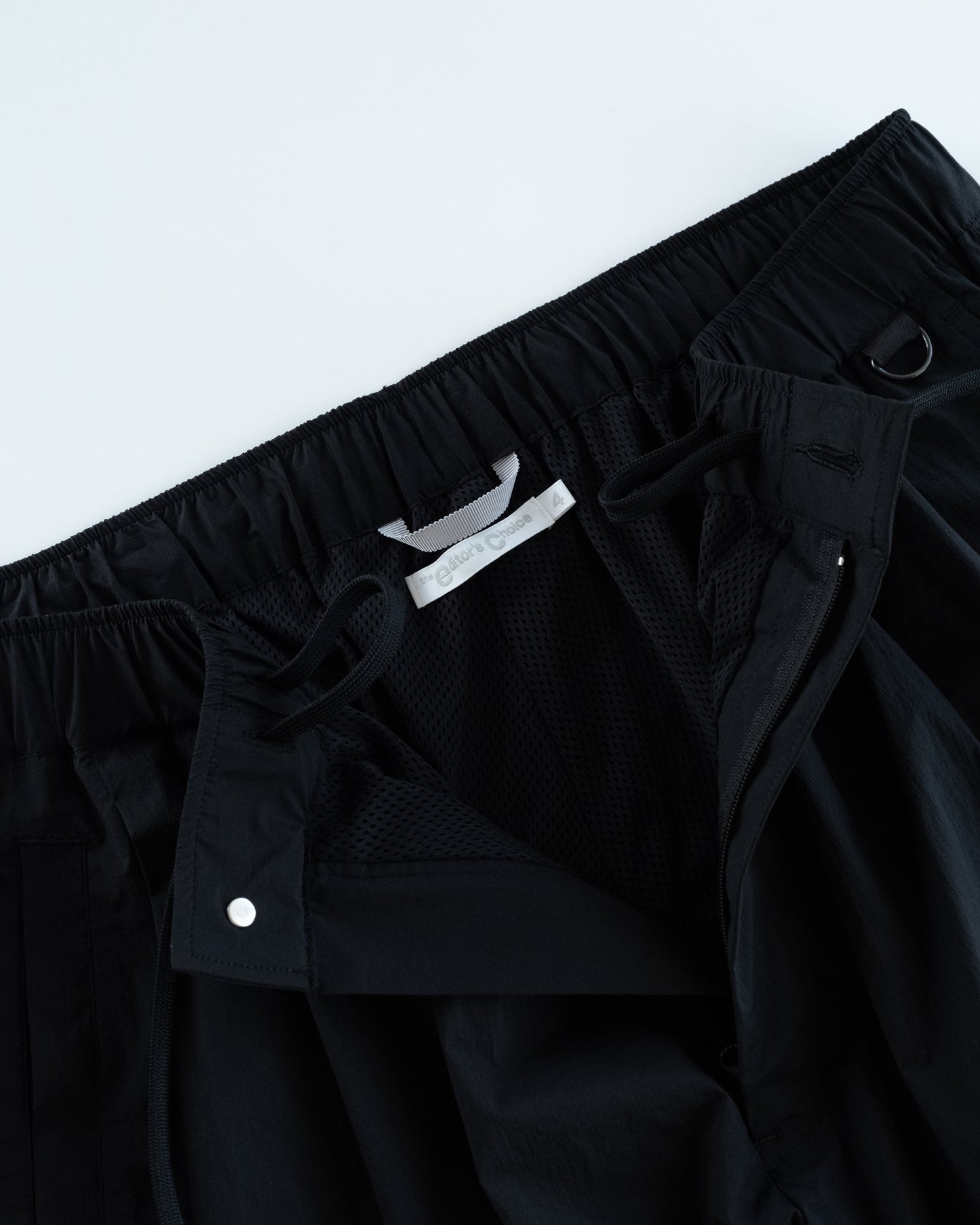 SEESEE'S Choice Easy Double Pleated Trouser【Black/Orange】