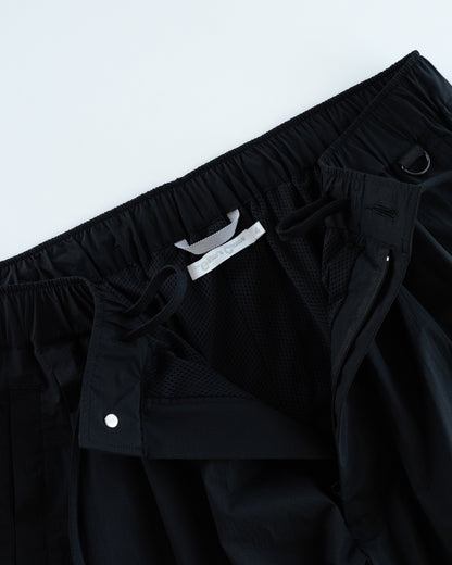 SEESEE'S Choice Easy Double Pleated Trouser【Black/Orange】