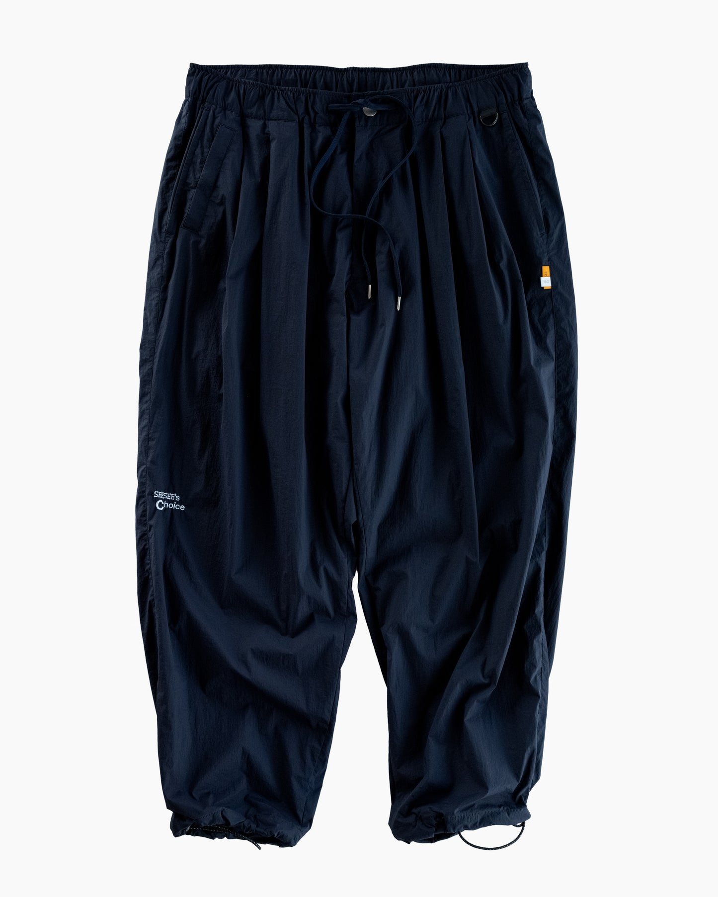 SEESEE'S Choice Easy Double Pleated Trouser【Navy/White】