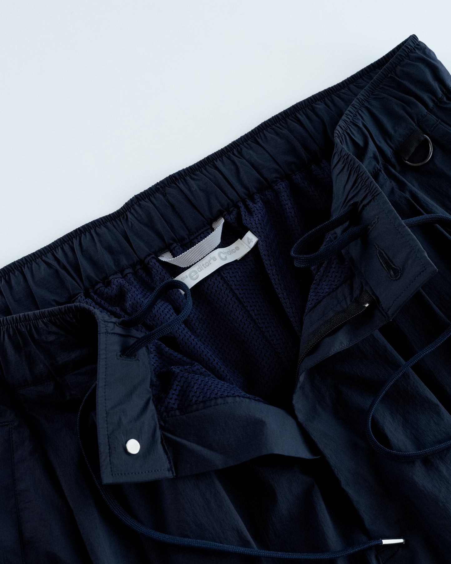 SEESEE'S Choice Easy Double Pleated Trouser【Navy/White】