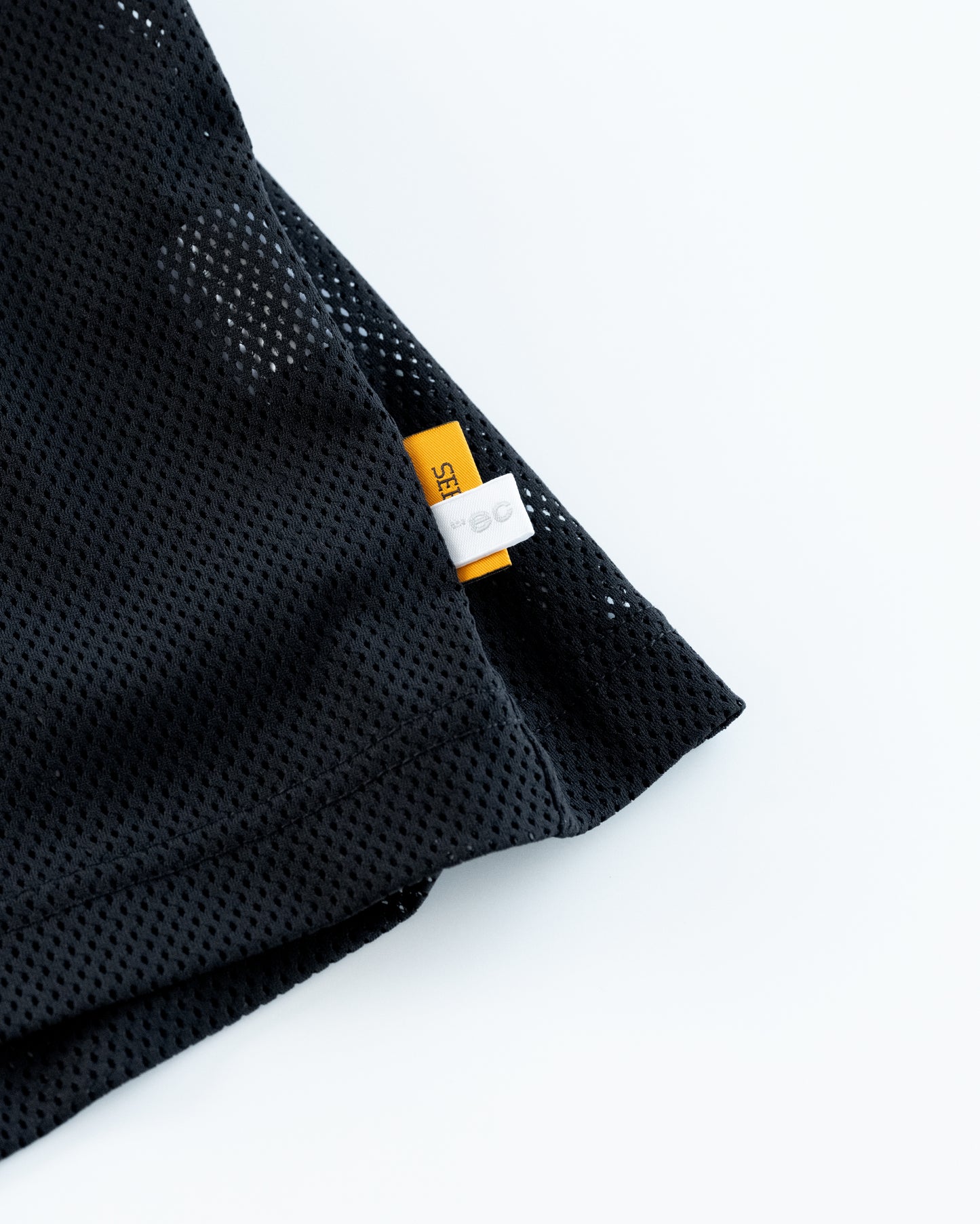 SEESEE'S Choice Mesh Tee【Black/White】