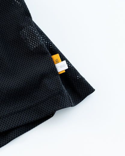 SEESEE'S Choice Mesh Tee【Black/White】